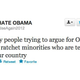 Illustration for article titled Twitter Racists React to That Nigger Getting Reelected